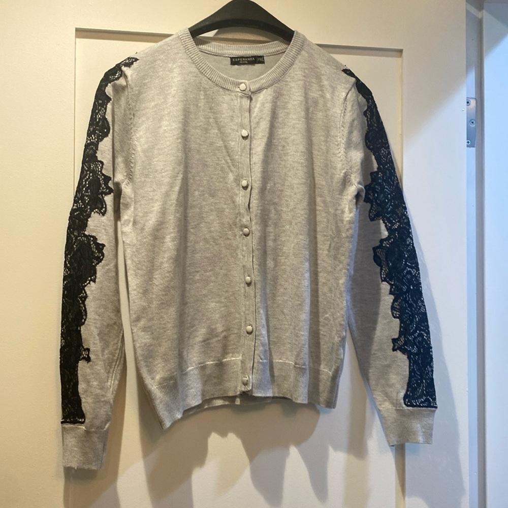 Esperanza petite sweater/cardigan . Size PXL